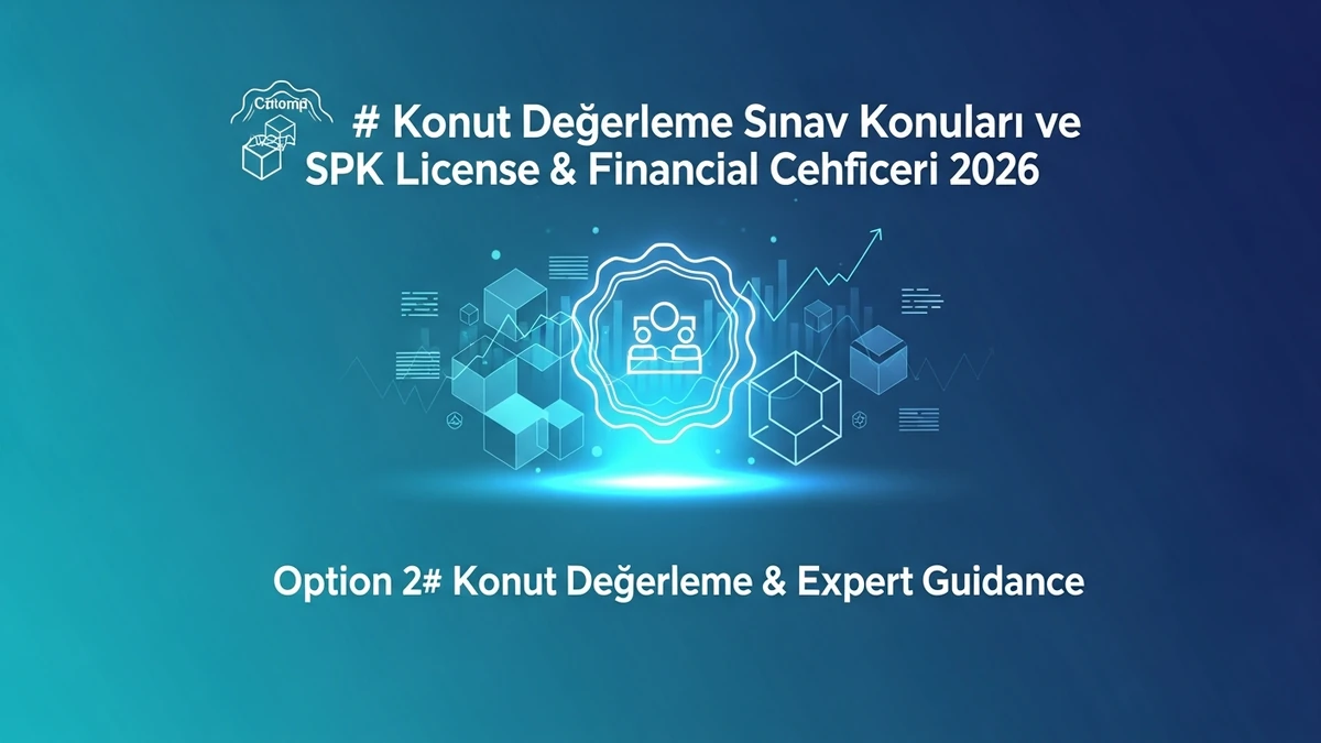 Konut Değerleme Sınav Konuları ve Hazırlık Rehberi 2026